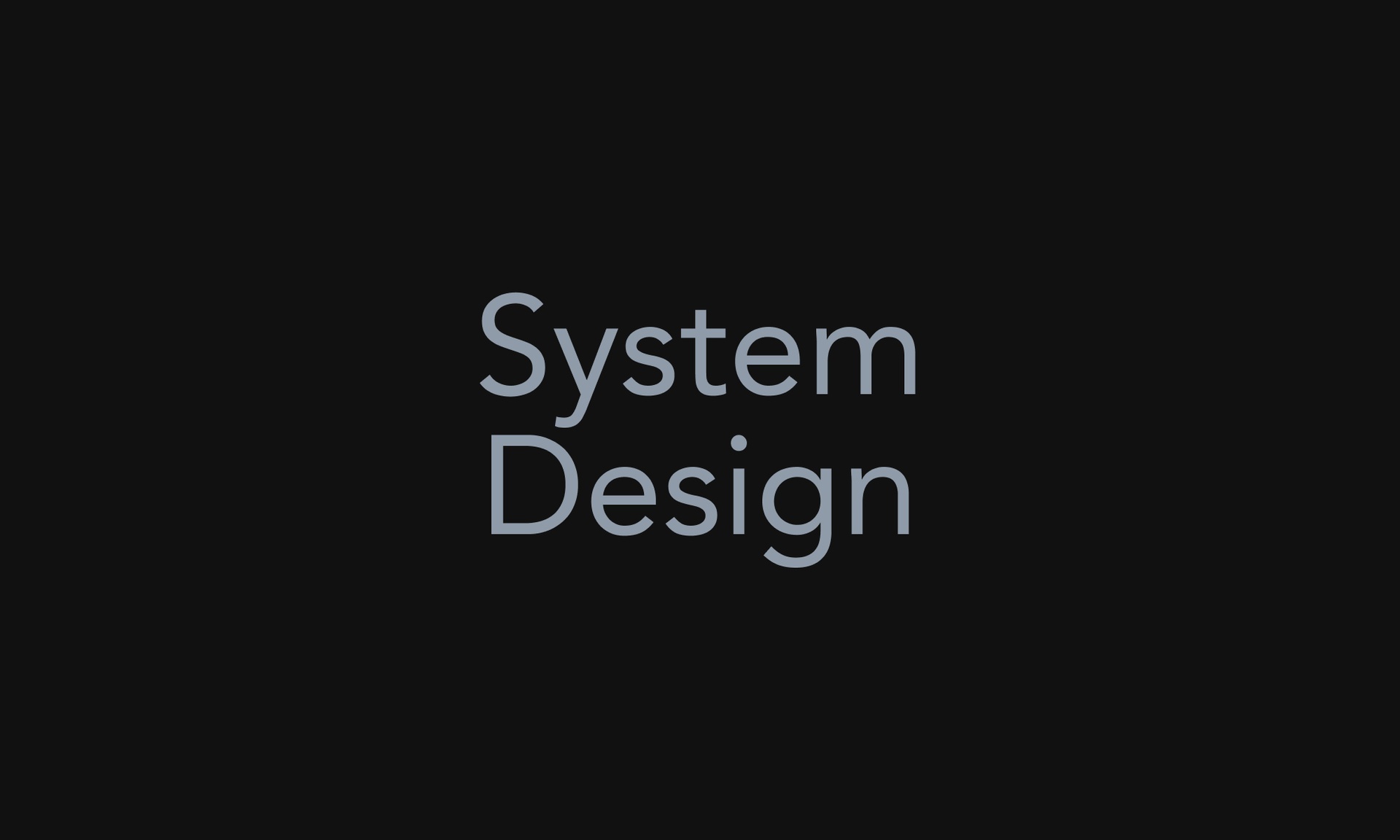 kacper michalik : System Design