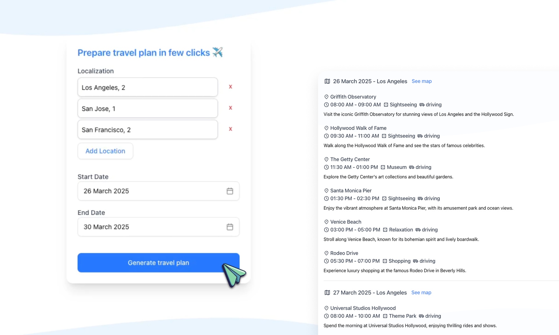 kacper michalik : TravPlanner